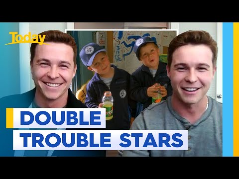 'Cheaper by the Dozen' twin stars chat about the filming the hit movie | Today Show Australia
