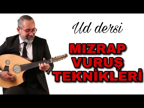 MIZRAP VURUŞ TEKNİKLERİ | MIZRAP NASIL VURULUR? How to hold oud plectrum? UD DERSİ 105