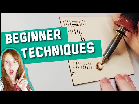 Wood Burning Techniques for Beginners: [4 Basic Pyrography Techniques + Bonus]