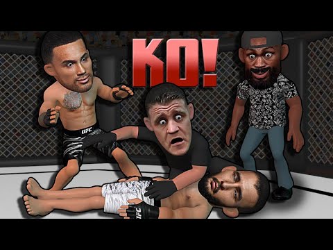 Carlos Ulberg KOs Dominick Reyes & Jon celebrates