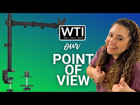 VIVO Single Monitor Desk Mount - WTI product video review