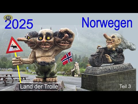 Norwegen 2025 im Wohnmobil Teil 3; Lofoten bis Bergen (Trollstige, Geiranger Fjord und Wasserfälle)