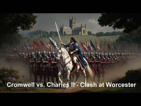 Scottish Battle Song - THE BATTLE OF WORCESTER - The Last Battle of the English Civil War