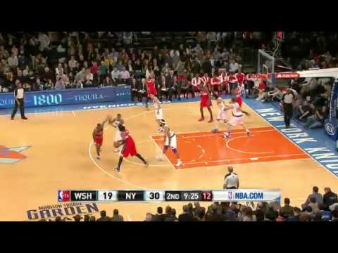 Washington vs New York NBA Highlights 11/30/2012