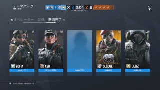 チキンのレインボーシックスシージ　久しぶりにやっていく！ 　のんび～りやるよ～　[参加型]　ライブ配信　　気軽にコメントお願いします～　初見さん歓迎♪