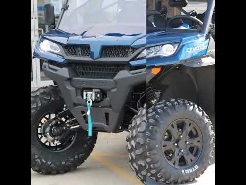 CFmoto Uforce 1000 XL before and after adding a lift kit #cfmoto #powersports #sidexside @CFMOTOOFFICIAL