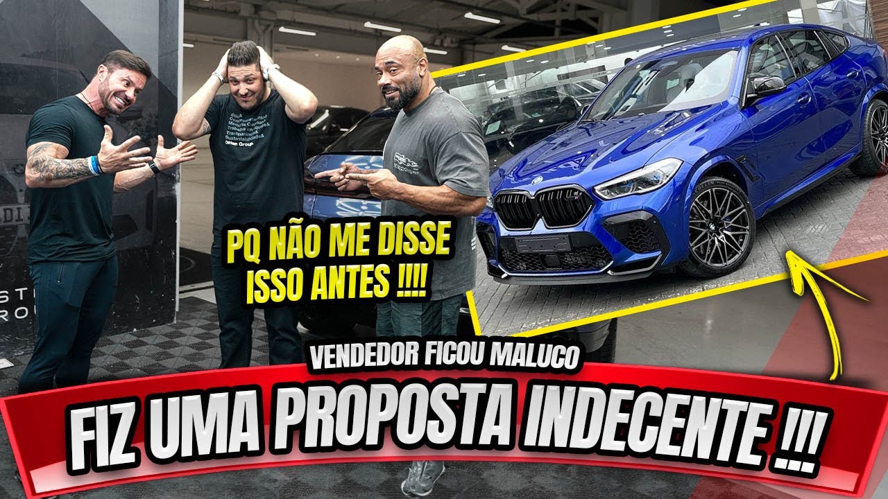 VOU COMPRAR A X6, E VOU PAGAR A METADE - ENTENDA O PLANO DO CARIANI