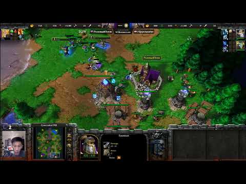 TGW (HU) vs Hipposaur (HU) - WarCraft 3 - Bloodmage vs Archmage - Silver Highlight - WC3478