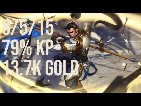 Liiv OnFleek Xin Zhao Jungle vs Volibear KR 11.15 Challenger Replay