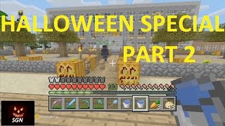 preview picture of video 'Minecraft Lets Play Ep20 Halloween Special P2'