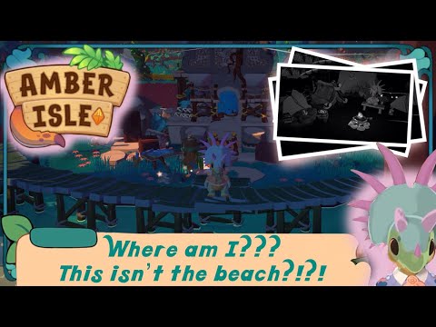 We Unlocked a new Map Segment! So many New Materials to collect! | Amber Isle Lets Play #11