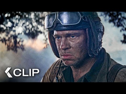 Forrest Ambush Scene - Fury (2014)
