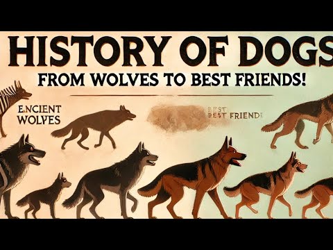 Documentary of dog's history and background, brief history of dogs @DiaryPets