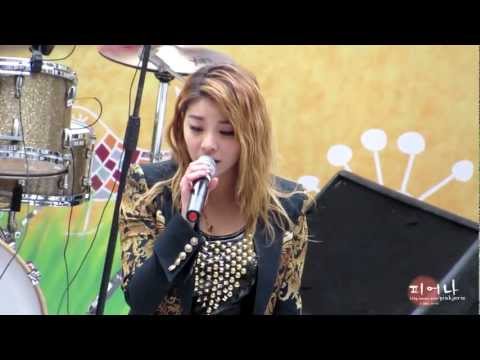 130330 에일리 Ailee - 얼음꽃 (평촌 롯데 백화점 1주년 콘서트)