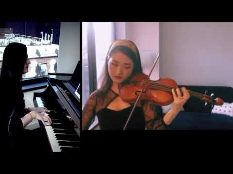 Tchaikovsky- Souvenir d'un lieu cher, op. 42: Mélodie (Lydia Hong & Natalie Tenenbaum)