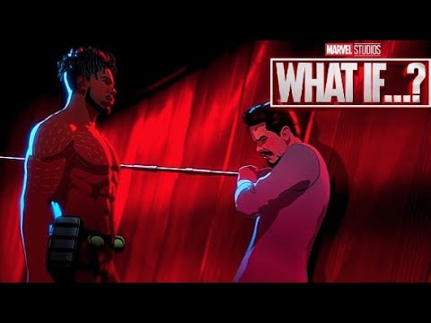 Killmonger kills Tony Stark | Killmonger Vs Tony Stark | Death of Ironman | What if...? S01 E06