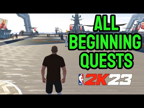FIRST STEPS IN NBA 2K23 CURRENT GEN MY CAREER (ALL QUESTS)