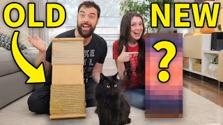 DIY Retry: Remaking our first cat scratching post