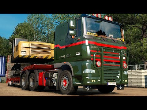 ETS 2 1.27 Schwarzwald v0.5 Beta DAF XF105 rough and tough