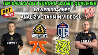E-Spor Bahis 2 Nisan! IEM Dallas CS:GO Turnuva Maçları Analiz ve Tahmin Videosu 