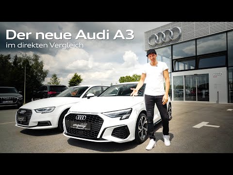 The new Audi A3 Sportback (2020 - 8Y) in direct comparison with its predecessor (8V)