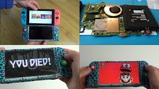 Homemade Nintendo Switch Mini (20% smaller - 30% lighter)