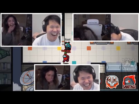 Valkyrae and Disguisedtoast losing it COMPLETELY together