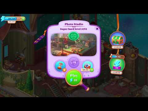 Manor Matters 3191 Artist's Workshop 3192 Leisure Room 3193 Photo Studio Super Hard 3194 Smithy HD