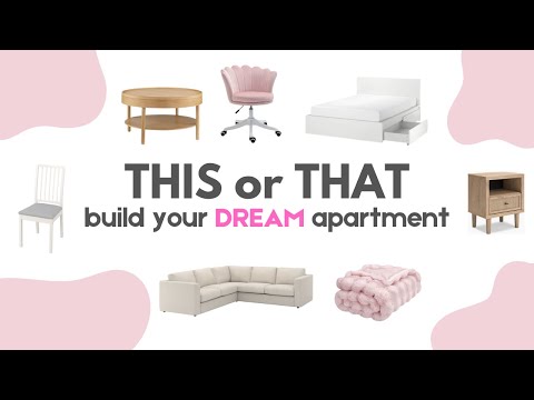 Build Your DREAM Apartment | THIS or THAT 🛏 🛋️🤍