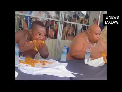 Spanner Malawi 🇲🇼  VS Billy G 🇿🇦  Fastest Food Eating Competition.