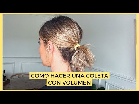CÓMO HACER UNA COLETA CON VOLUMEN