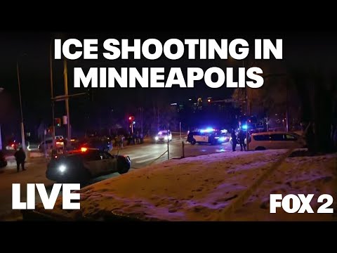 ICE Shooting in Minneapolis: LIVE from protests after another shot Wednesday night