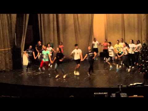 Pripreme za Novogodišnji koncert škole folklora“Kolo“  - Knjaževac