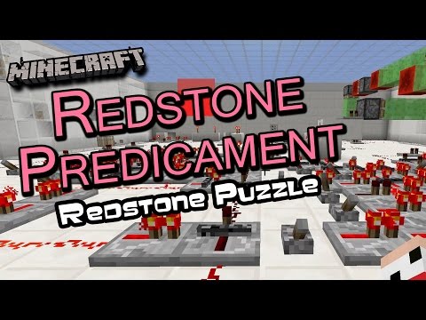 Insane Redstone Puzzle Map! Can You Beat It? Minecraft