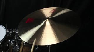 Video thumbnail for Paiste 24" 2002 Reverend Al's Big Ride by The Drum Shop - Portland, Maine