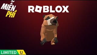 Cách lấy FREE ITEM UGC LIMITED Backpack Explorer Groundhog siêu dễ !! #25