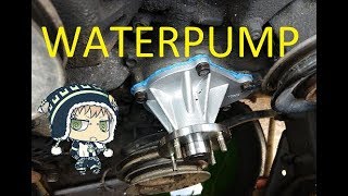 Water Pump Replacement On A Nissan Hardbody 2.4l (hooning at the end)