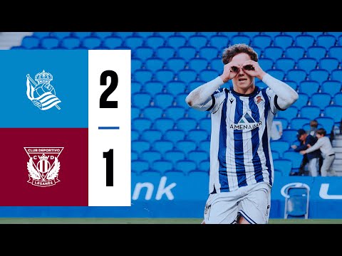 HIGHLIGHTS | LaLiga Hypermotion 25-26 | J13 | Sanse 2-1 CD Leganés | Real Sociedad