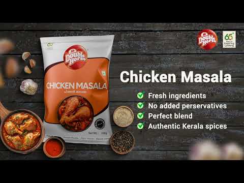 Organic double horse coriander powder, packaging: packet