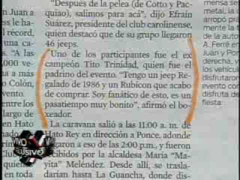 SuperXclusivo 11/16/09 - Blooper de Tito Trinidad