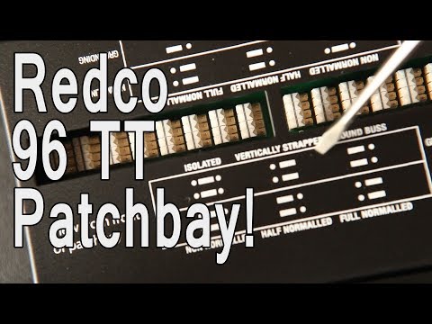 Unboxing Redco 96 point TT Patchbay and normalling switches