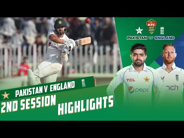 2nd Session Highlights | Pakistan vs England | 1st Test Day 5 | PCB | MY2T