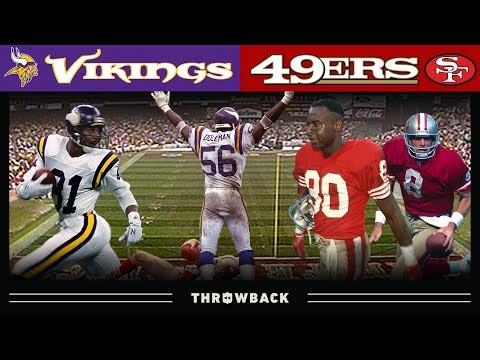 The GREATEST Playoff Upset! (Vikings vs. 49ers 1987 NFC Divisional)