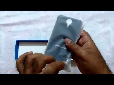 Original Ulefone Be Touch 2 Novelty Silicone and Cloth Back Case Cover  -  DEEP BLUE