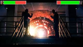 Hopper vs. Grigori with healthbars