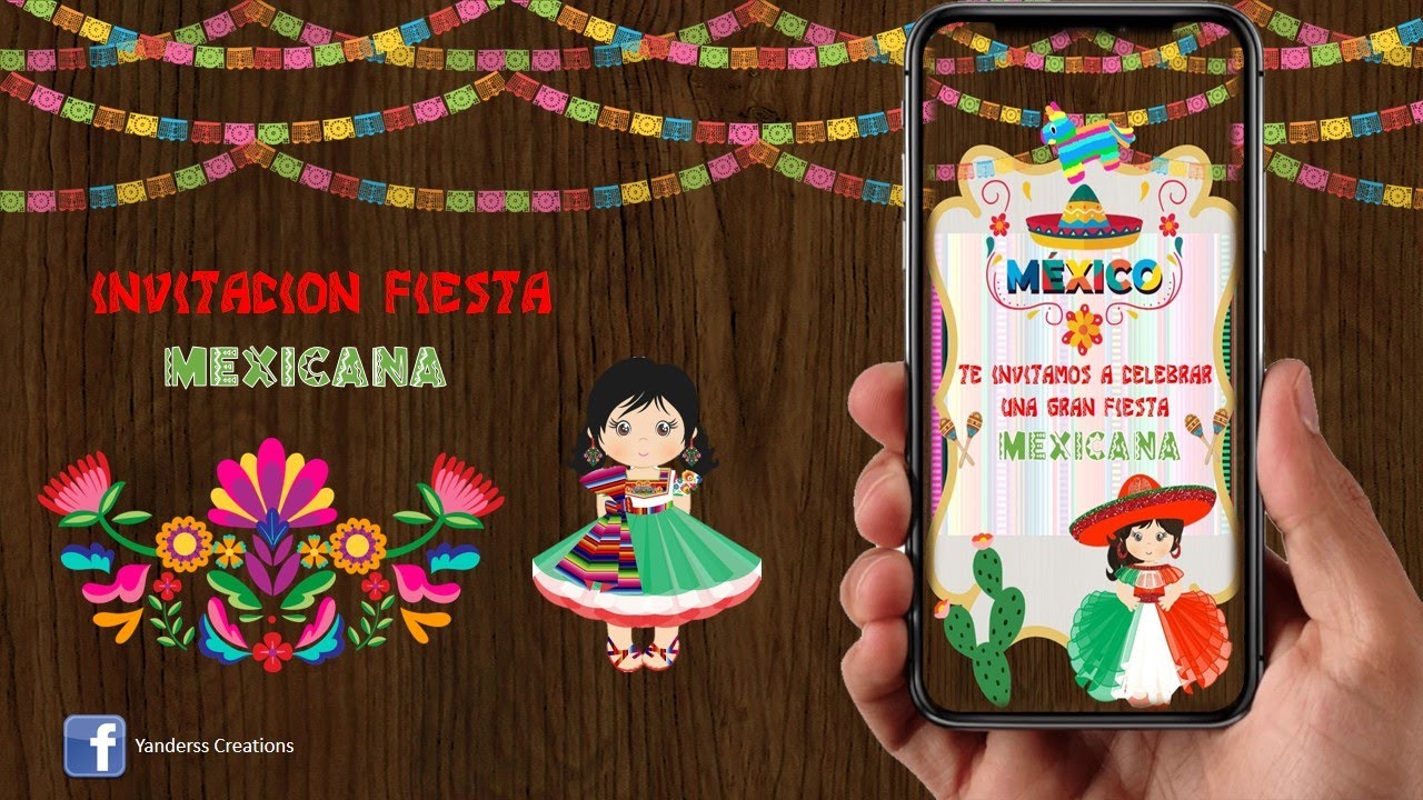 INVITACIÓN FIESTA MEXICANA