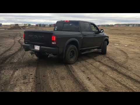 RAM REBEL ON KING SHOCKS DOING LIGHT WORK