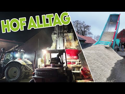 Ganz normaler Hofalltag: Strohmühle, Zucker, Wartung & Gedönst