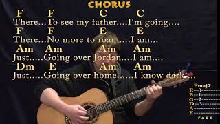 Wayfaring Stranger (Traditional) Guitar Cover Lesson in Am with Chords/Lyrics - Country Feel