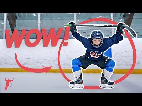 10-Year-Old SHOCKS World Class Skills Coach 🏒